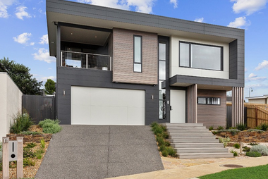 grey garage door