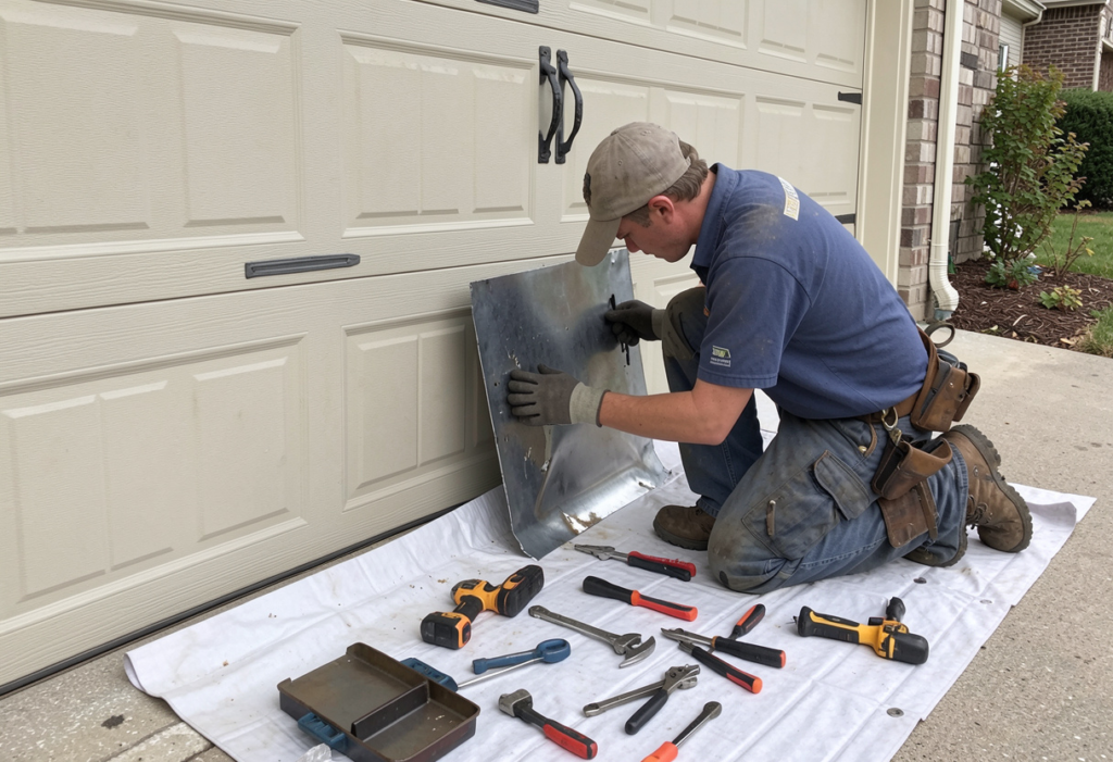 Garage Door Panel Replacement